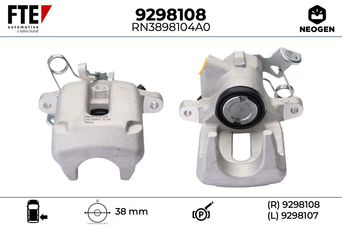 Etrier frana FTE NEOGEN 9298108