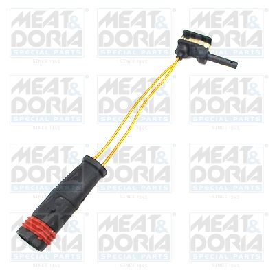 Styk ostrzegawczy, zużycie okładzin hamulcowych MEAT & DORIA 212065