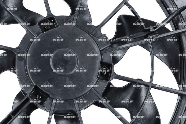 Ventilateur, refroidissement du moteur