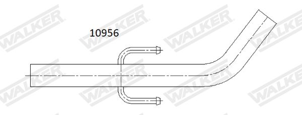 Rura wydechowa WALKER 10956