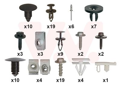 Set montaj, bara protectie VAN WEZEL 1907794