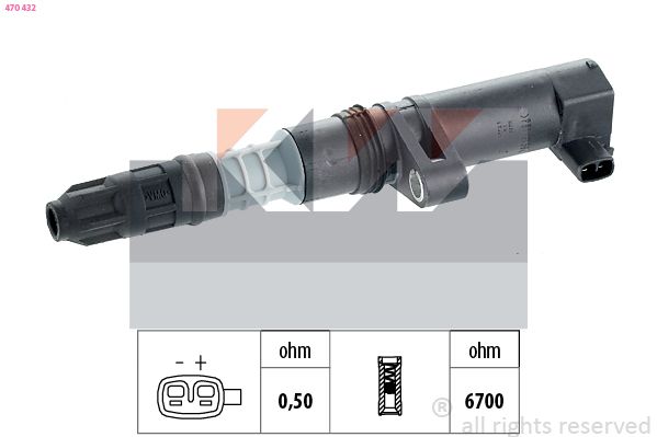 Cewka zapłonowa KW 470 432