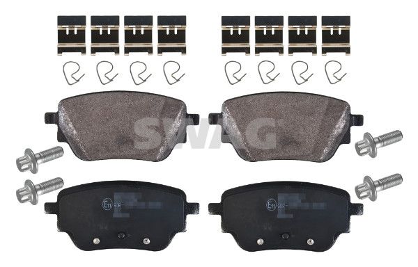 Zestaw klocków hamulcowych, hamulce tarczowe SWAG 33 10 7351