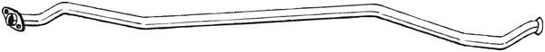 Rura wydechowa BOSAL 969-121