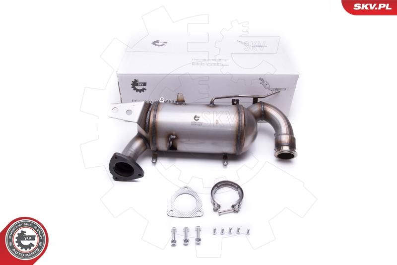 Filtr sadzy / filtr cząstek stałych, układ wydechowy ESEN SKV 95526824