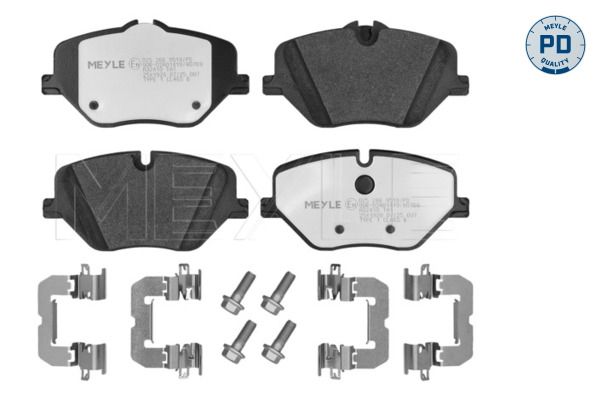 Kit de plaquettes de frein, frein à disque