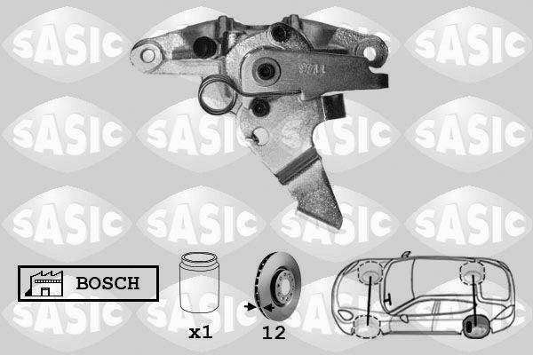 Zacisk hamulca SASIC 6504008
