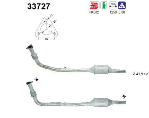 Katalizator AS 6N0253058BX