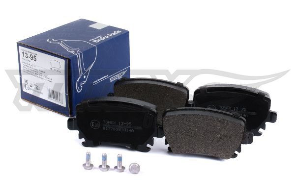 Levně Sada brzdových destiček, kotoučová brzda TOMEX Brakes 13-95