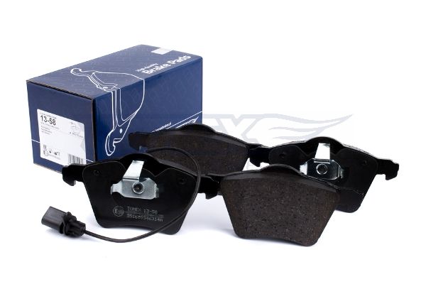Levně Sada brzdových destiček, kotoučová brzda TOMEX Brakes 13-58