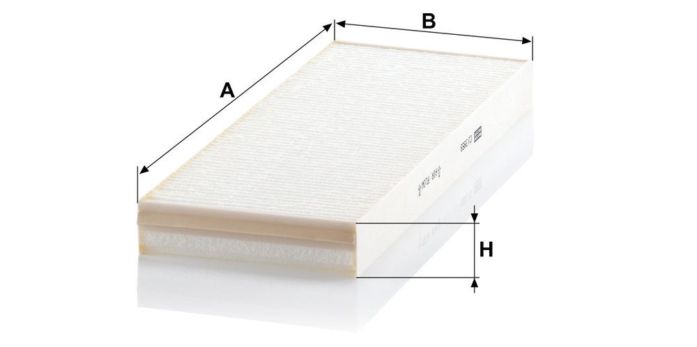 Levně Filtr, vzduch v interiéru MANN-FILTER CU 3959