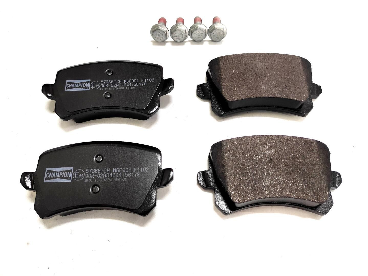 set placute frana,frana disc CHAMPION 573667CH