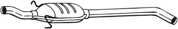 Tłumik środkowy BOSAL 200-817