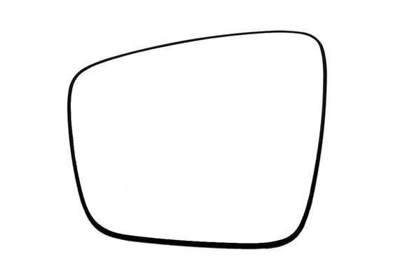 Verre de rétroviseur, rétroviseur extérieur