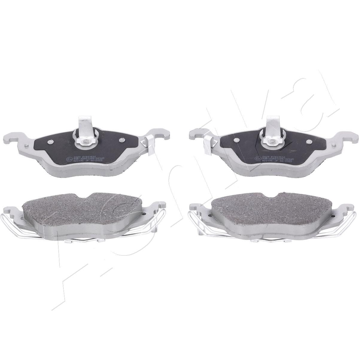 set placute frana,frana disc ASHIKA 50-00-0029