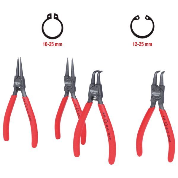 Set clesti, inele de siguranta KS TOOLS 119.2050