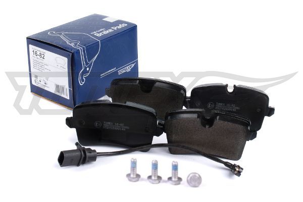 Levně Sada brzdových destiček, kotoučová brzda TOMEX Brakes 16-82
