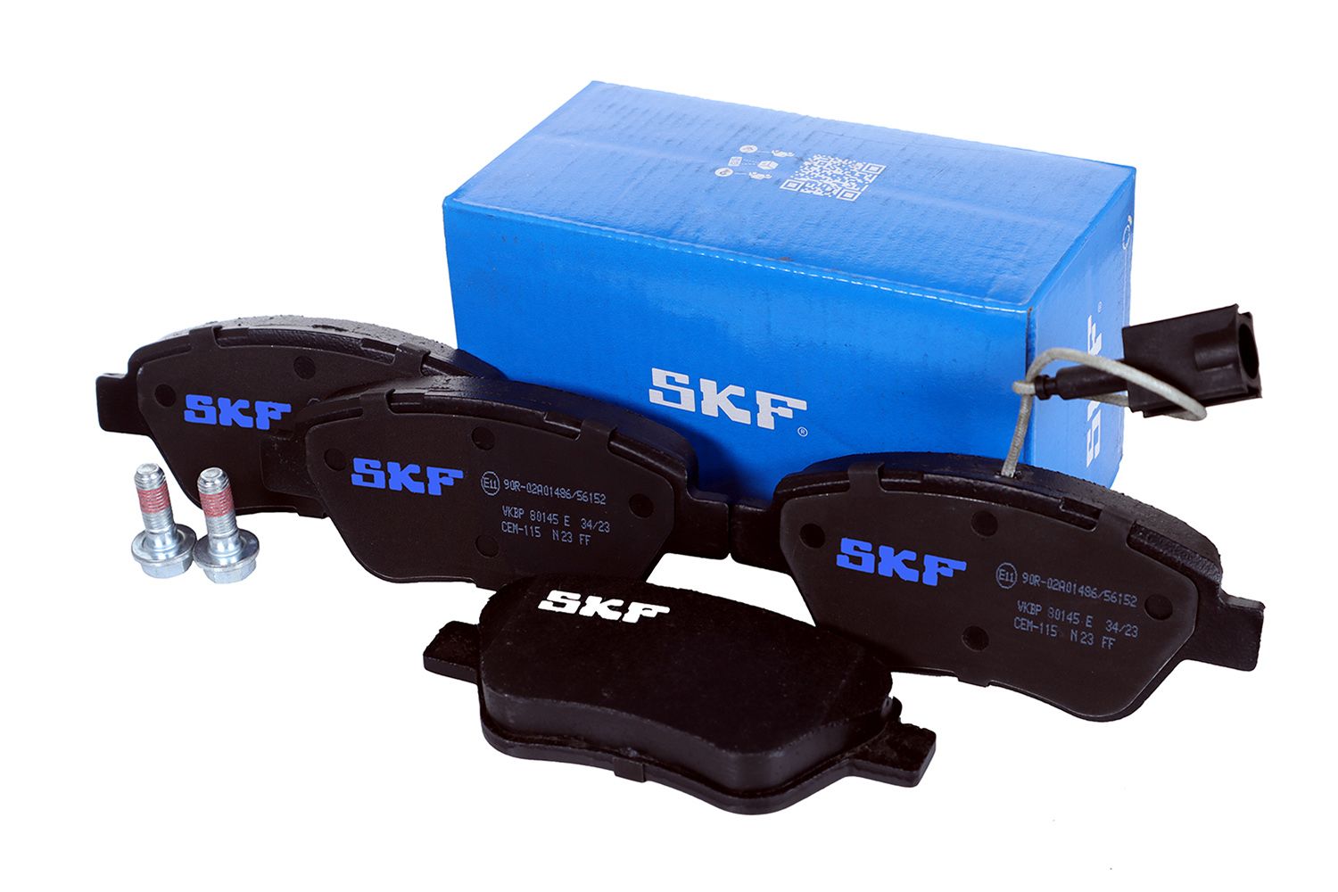 Sada brzdových platničiek kotúčovej brzdy SKF VKBP 80145 E