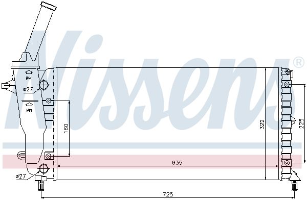 Radiateur, refroidissement du moteur