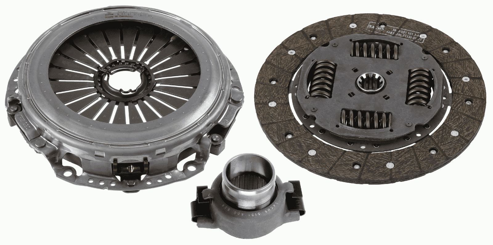 Zestaw sprzęgieł SACHS 3400 700 552