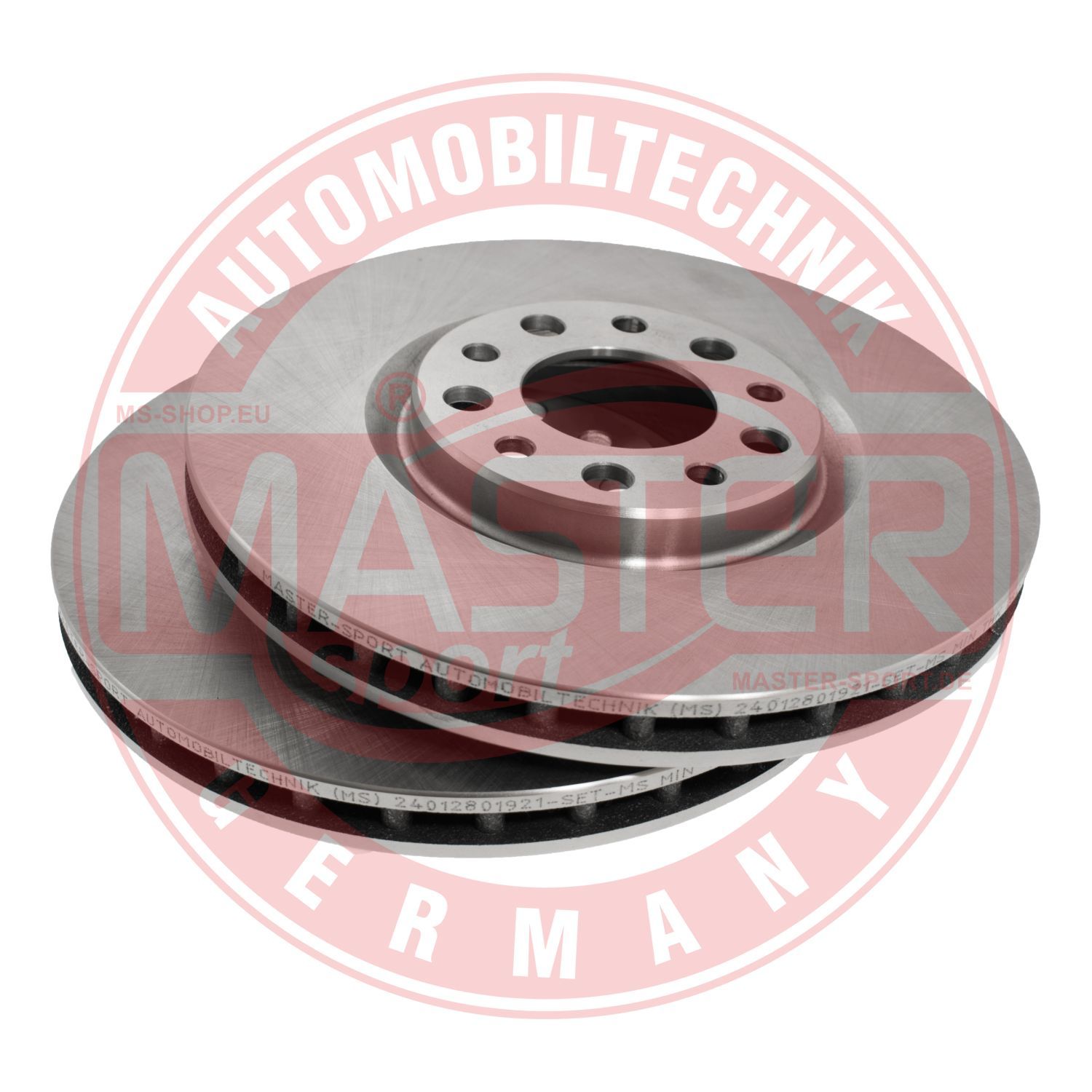 Tarcza hamulcowa MASTER-SPORT GERMANY 24012801921-SET-MS