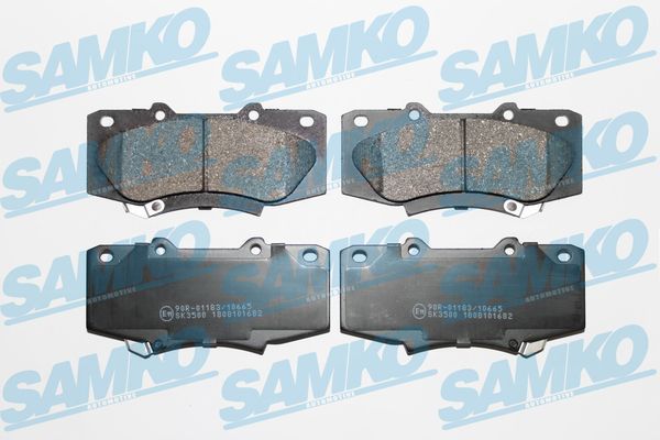 Sada brzdových destiček, kotoučová brzda SAMKO 5SP1682