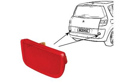 Światło odblaskowe tylne VAN WEZEL 4328940