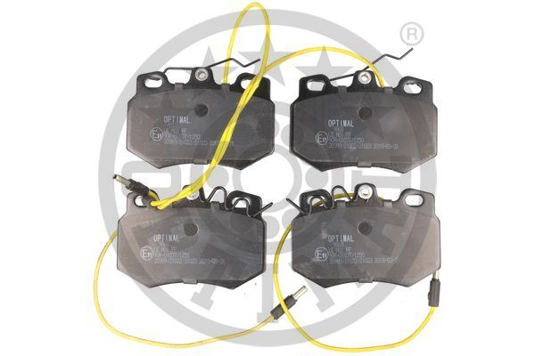 Zestaw klocków hamulcowych, hamulce tarczowe OPTIMAL BP-09868
