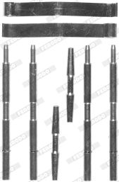 Zestaw akcesoriów, klocki hamulcowe FERODO FBA457