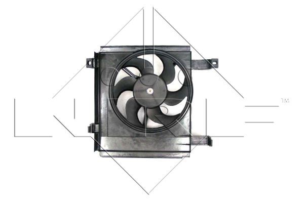 Ventilator, radiator NRF 47447