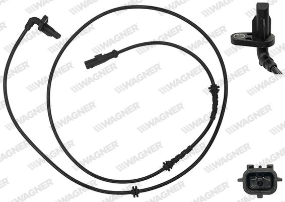 Czujnik, prędkość obrotowa koła WAGNER ABS00190