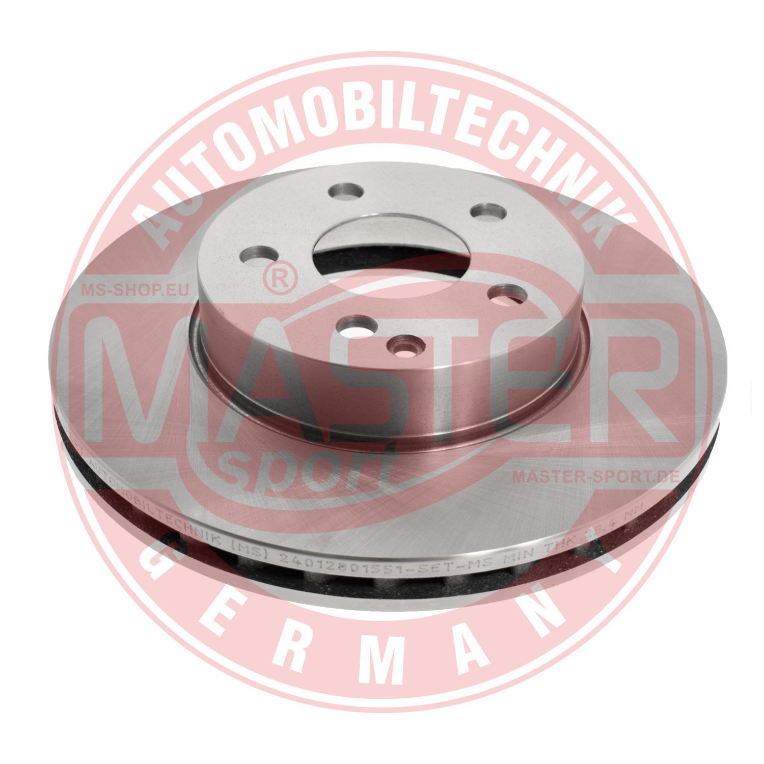 Tarcza hamulcowa MASTER-SPORT GERMANY 24012801551-PCS-MS