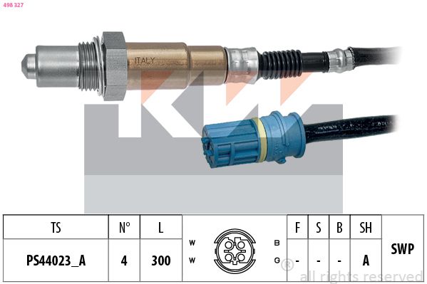 Sonda lambda KW 498 327