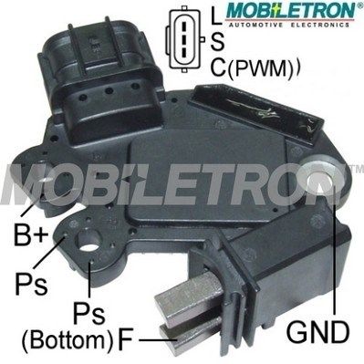 Regulator, alternator MOBILETRON VR-V0447