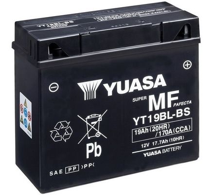 startovací baterie YUASA YT19BL-BS