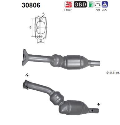 Katalizator AS 30806