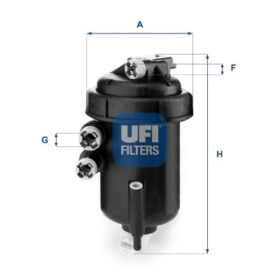 Palivový filter UFI 55.127.00