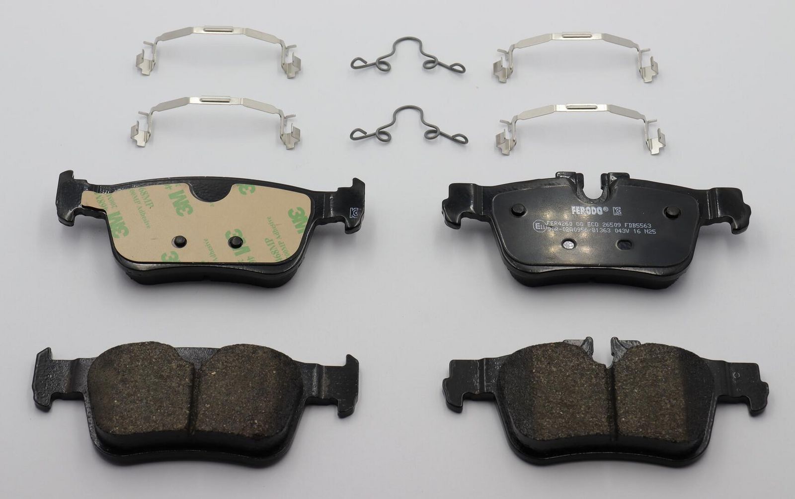 set placute frana,frana disc FERODO FDB5563