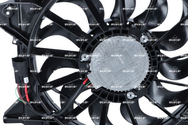 Ventilateur, refroidissement du moteur