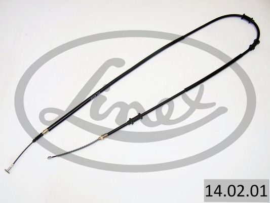 Cablu, frana de parcare LINEX 14.02.01