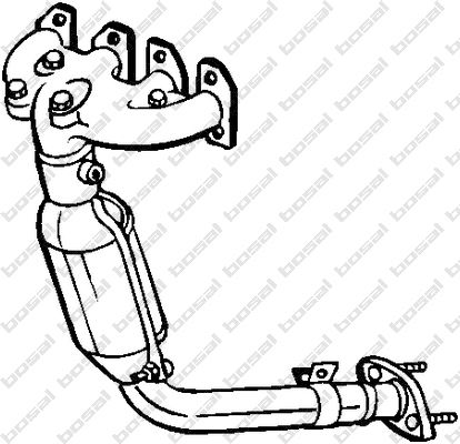 Katalizator KLOKKERHOLM 55203066