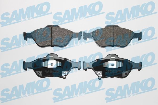Levně Sada brzdových destiček, kotoučová brzda SAMKO 5SP1283