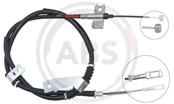 Cięgło, hamulec postojowy A.B.S. K17449