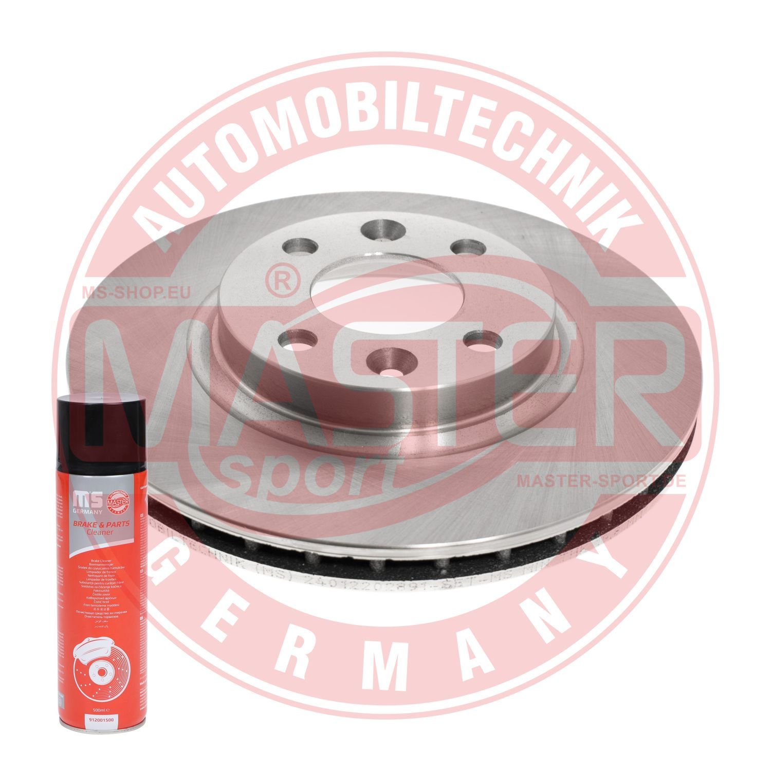 Tarcza hamulcowa MASTER-SPORT GERMANY 24012202891-PCS-MSP