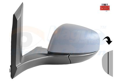 Oglinda exterioara VAN WEZEL 1930817