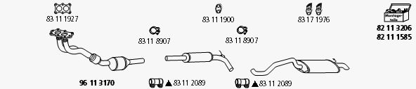 Układ wydechowy HJS SE_289