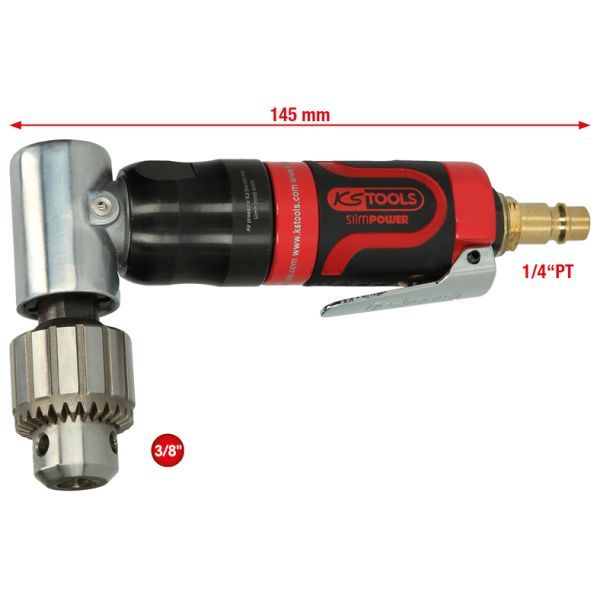 Mașină de găurit unghiulară (aer comprimat) KS TOOLS 515.5525