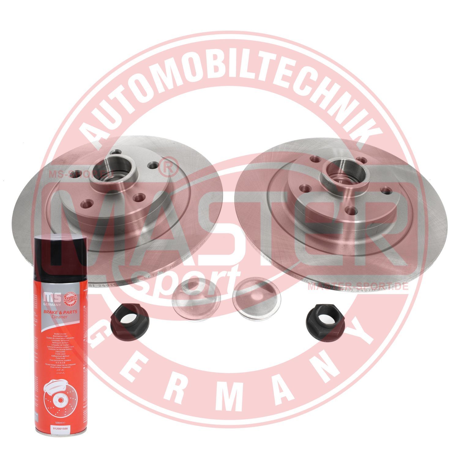 Tarcza hamulcowa MASTER-SPORT GERMANY 2401106044B-SET-MSP