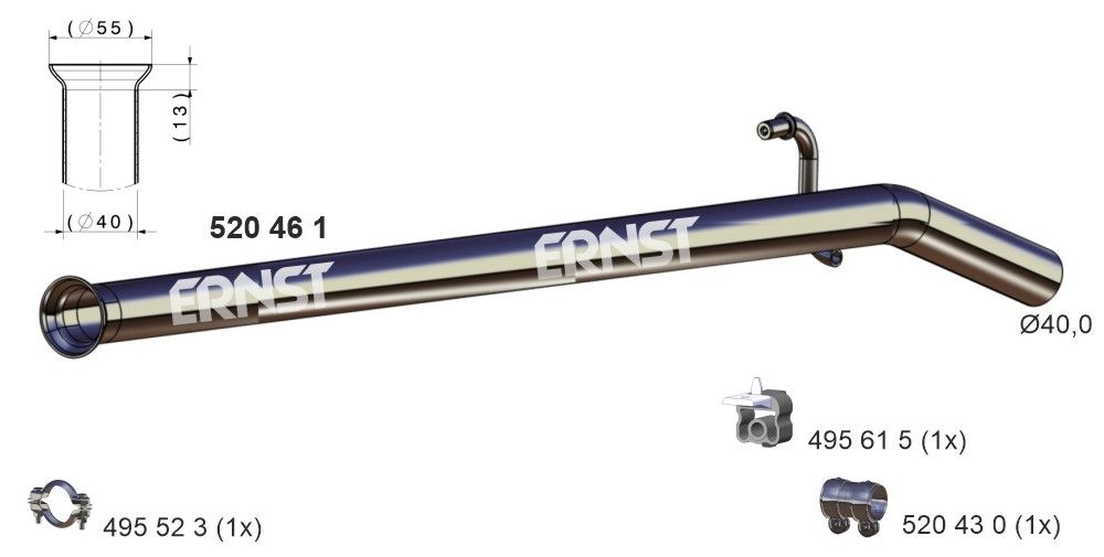 Racord evacuare ERNST 520461