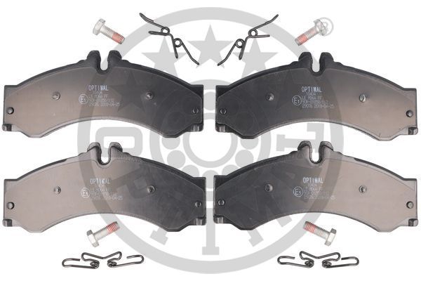 Zestaw klocków hamulcowych, hamulce tarczowe OPTIMAL BP-10404